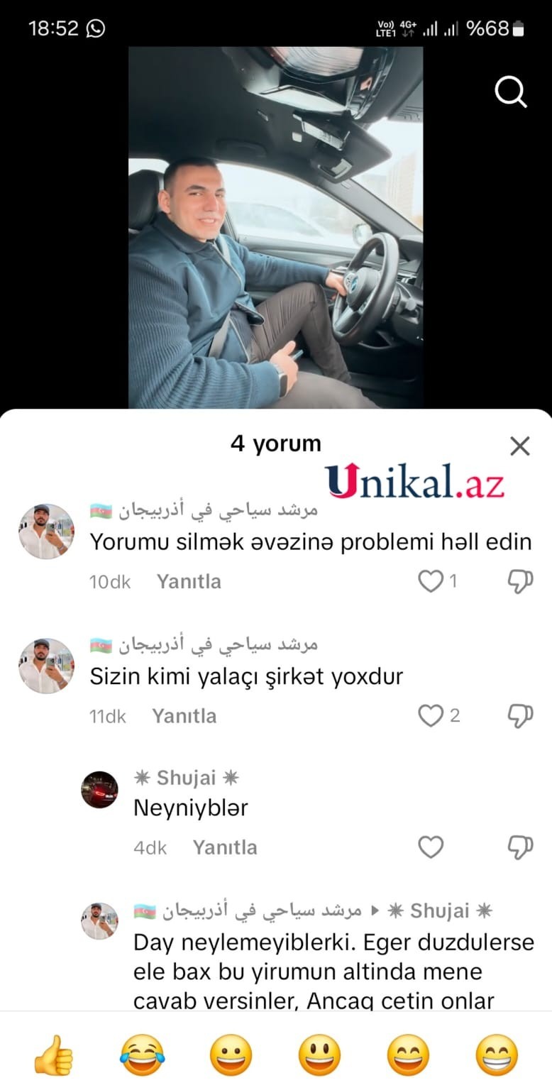 Barəsində araşdırma başlanılan Sənan Əsədzadə ilə bağlı daha bir şikayət: "Sizin kimi yalançı şirkət yoxdur"(FOTOLAR)